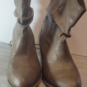 Charter Club Taupe Ankle Booties